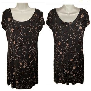 JOHN ROBERTS black short dress size 12 EUC